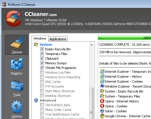 how come a mac computer does not.need a registry cleaner